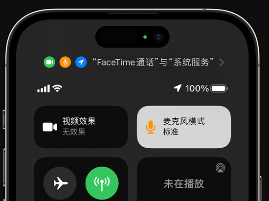 泰州苹果授权维修网点分享iPhone在通话时让你的声音更清晰 