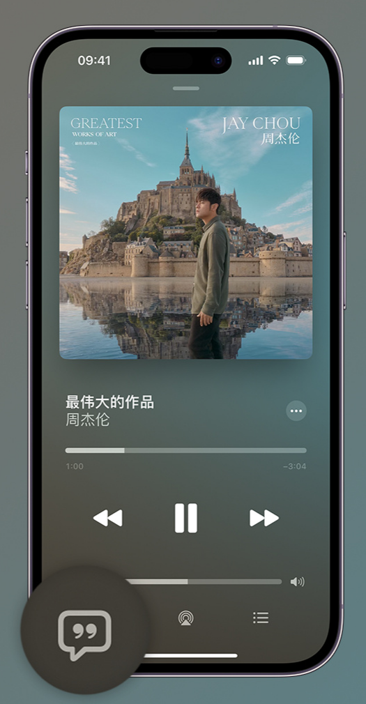 泰州iphone维修分享如何在iPhone上使用Apple Music全新唱歌功能 