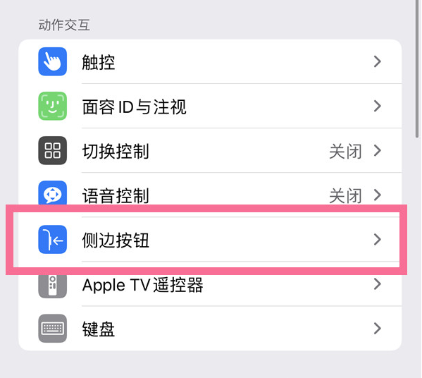 泰州苹果14维修店分享iPhone14 Plus侧键双击下载功能关闭方法 