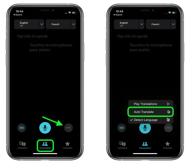 泰州苹果手机维修分享iOS 15 “翻译” App 新改进 