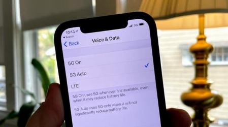 泰州苹果手机维修分享iPhone 12如何打开或关闭5G网络 